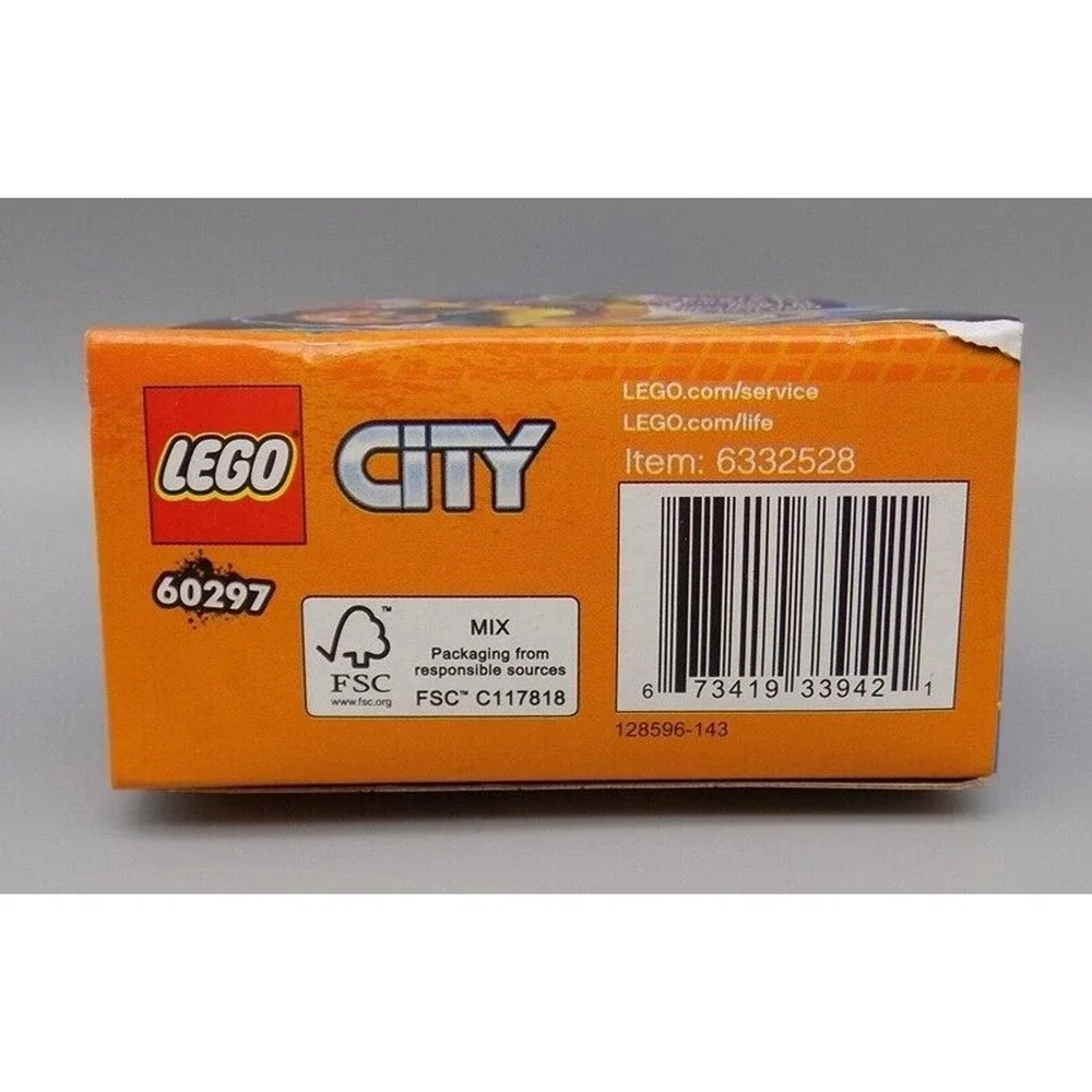 Lego City #60297 Stuntz Bike & Minifig Sealed Box 12 Pieces